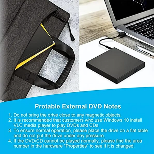 Protable External DVD Notes