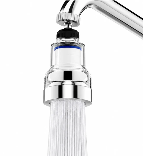 3‑Gear Splash‑Proof Faucet Filter‑ 360° Rotating Universal Joint Faucet Aerator, Deep Filtration Water Tap Nozzle for Kitchen Sink