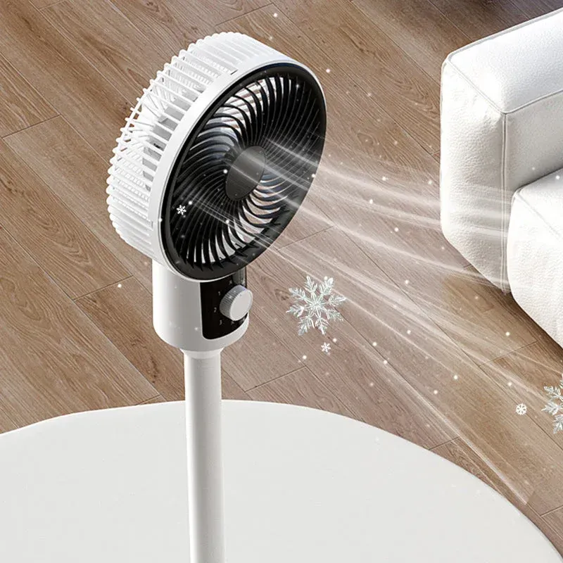 Oscillating Electric Stand Fan with Adjustable Height
