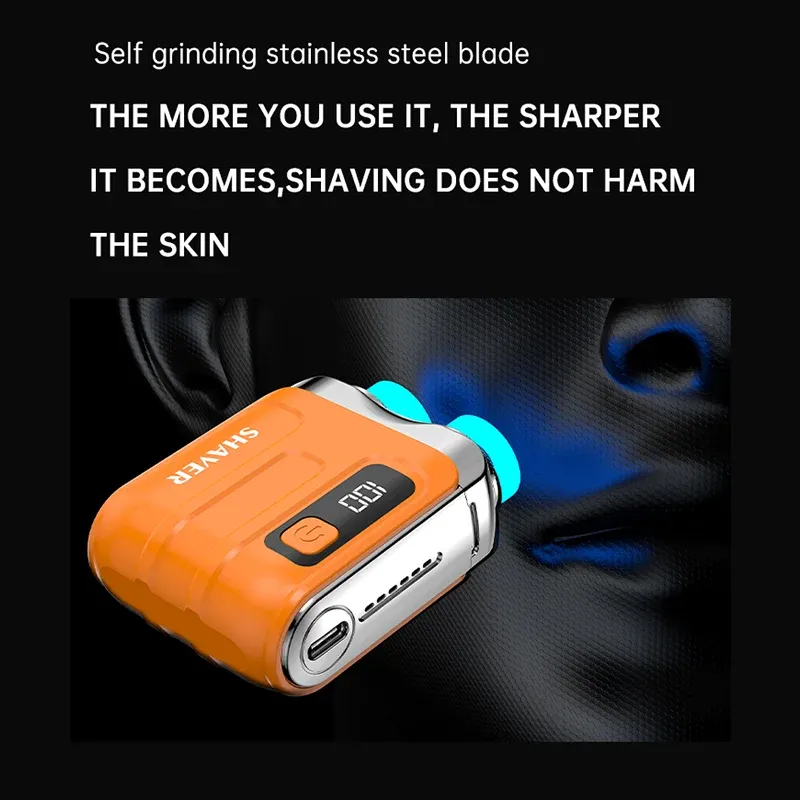 🪒 Portable Mini Electric Shaver for Men