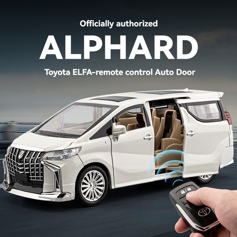 Diecast Model Car Alphard MPV