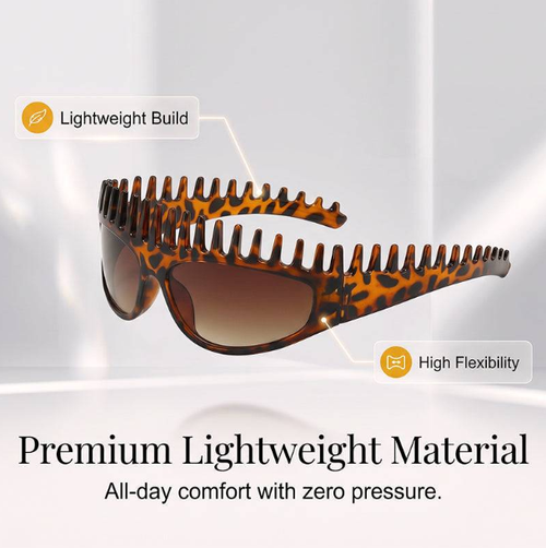2-in-1 Comb Headband Sunglasses