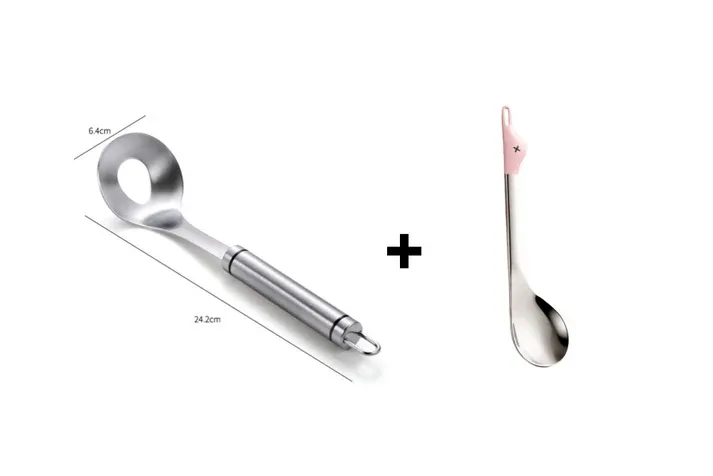 Meatball Spoon – Non‑stick, scoop & drain in one