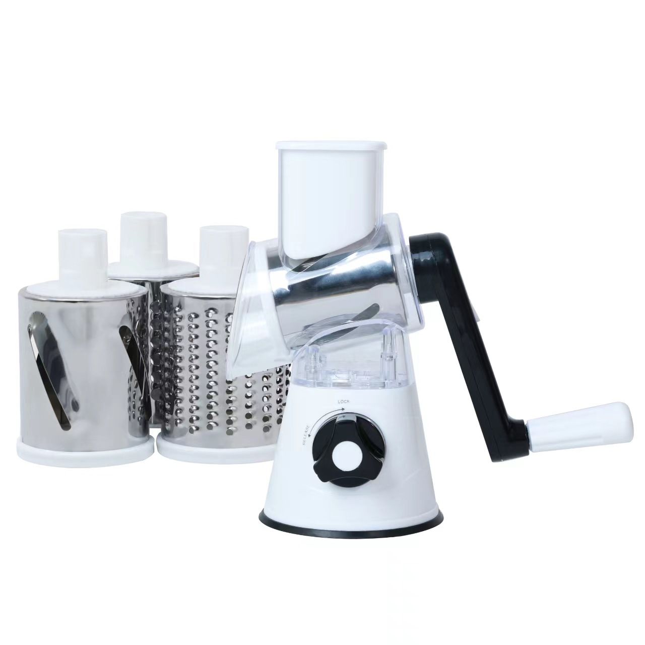 3 in 1 Rotary Grater Vegetable Slicer