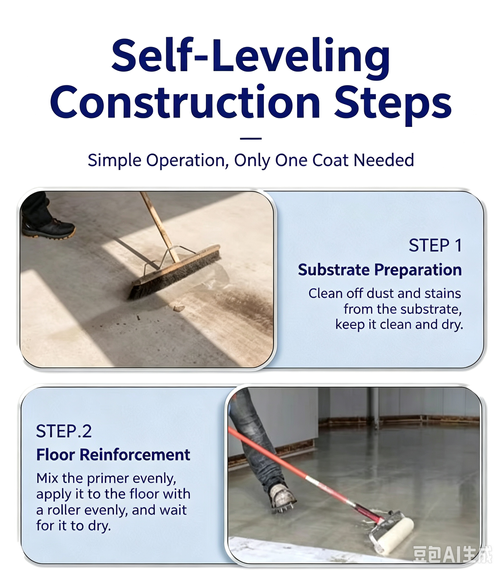 Epoxy Color Sand Self-Leveling Floor Coating