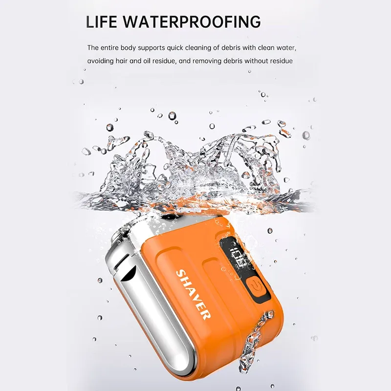 🪒 Portable Mini Electric Shaver for Men