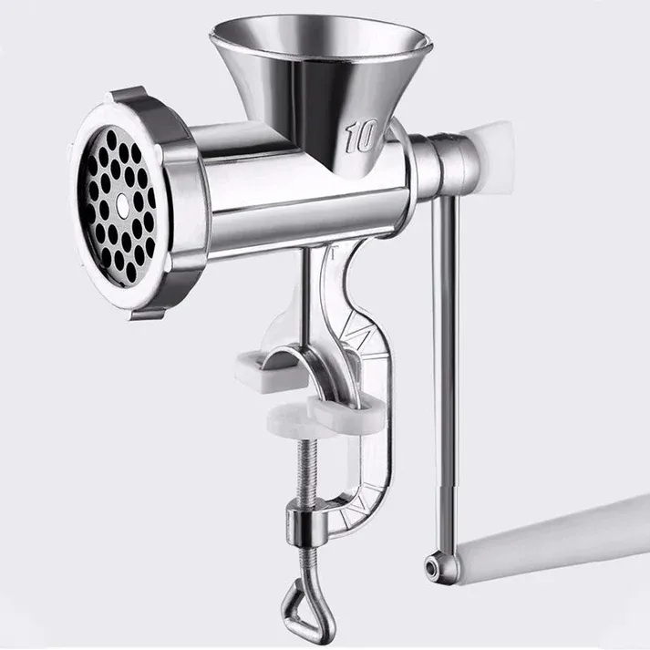 Home Hand Crank Meat Grinder and Sausage Stuffer