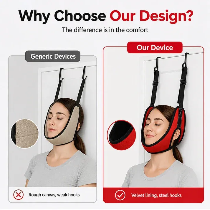 Over Door Cervical Traction Device for Neck Relaxation