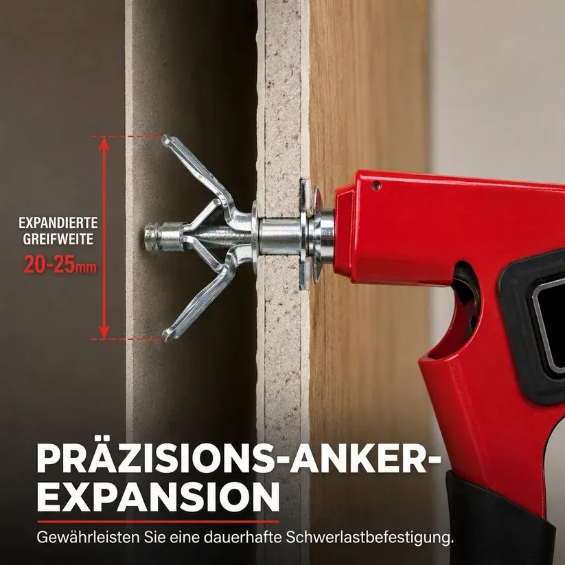 Rivet Nut Gun for Hollow Wall Anchors – Heavy-Duty, Easy Operation, Stable Fastening