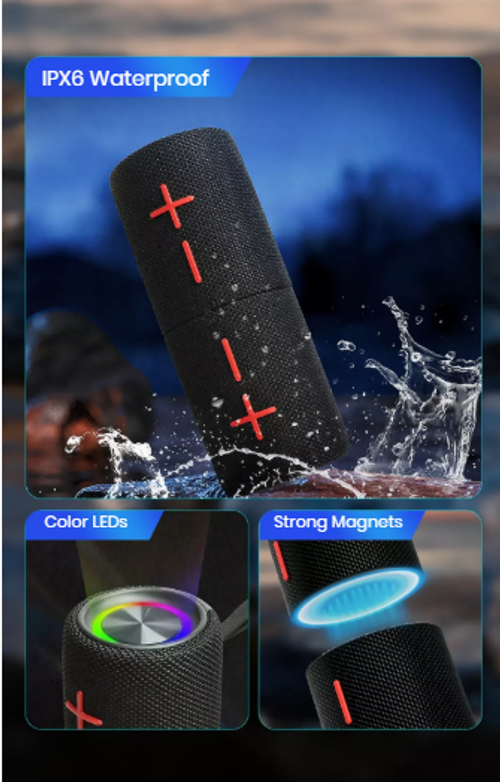 Magnetic Bluetooth Speaker
