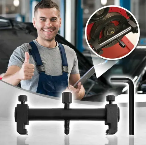 Adjustable Crankshaft Pulley Removal Tool