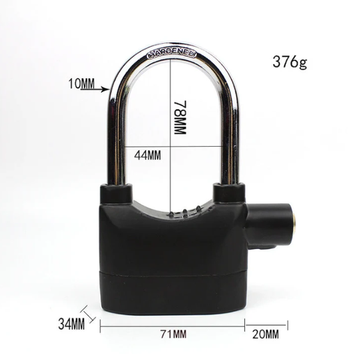 High-security Anti-Theft Alarm Lock