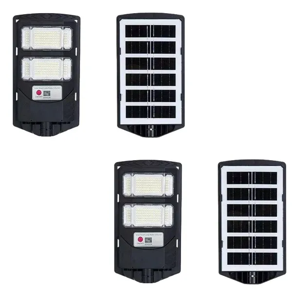 Solar Street Light, Motion Sensor Outdoor Solar Lamp, Waterproof LED Security Light with Remote Control for Yard, Garden, Farm & Street