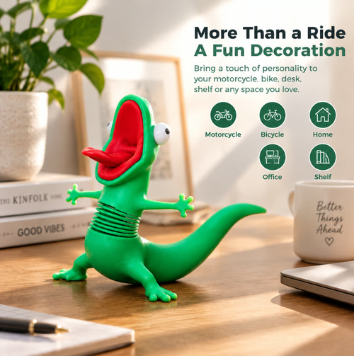 Articulated Spring Lizard Ornament