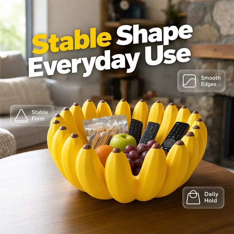 🍌Creative Banana Shape Fruit Bowl