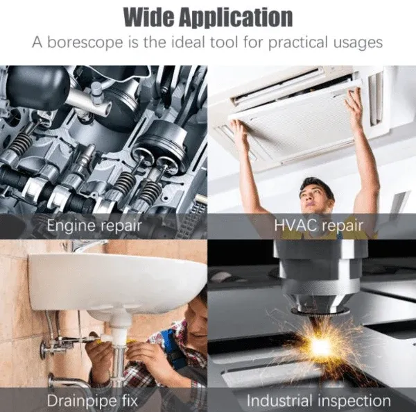 3 In 1 Endoscope, Can be used for physical exploration