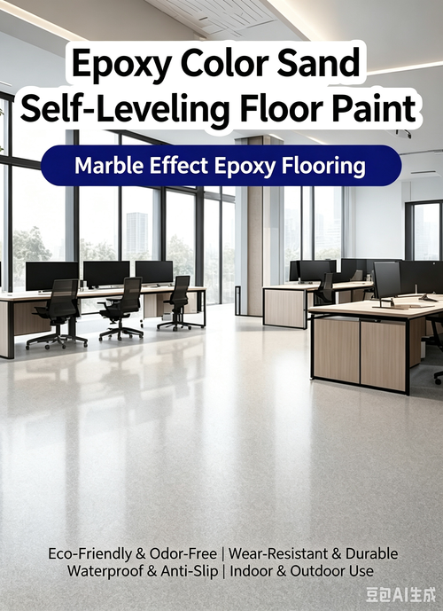 Epoxy Color Sand Self-Leveling Floor Coating