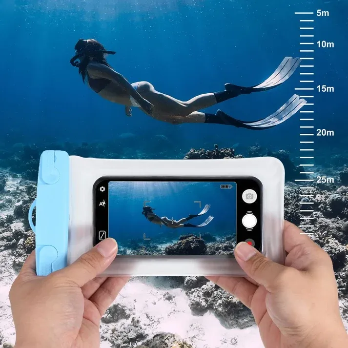 Quad-layer sealed mobile phone waterproof bag