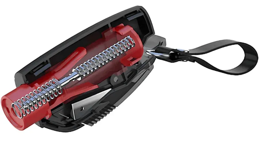 2-in-1 Emergency Window Breaker & Seatbelt Cutter