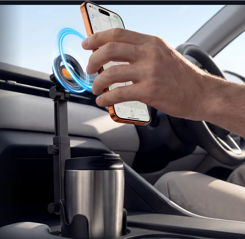 No-Suction-Cup Cup Holder Phone Mount