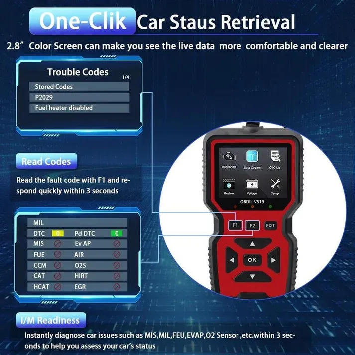 OBD2 Scanner Car Engine Diagnostic Tool
