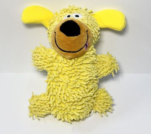 Colorful Squeaky Dog Teeth Cleaning Chew Toy