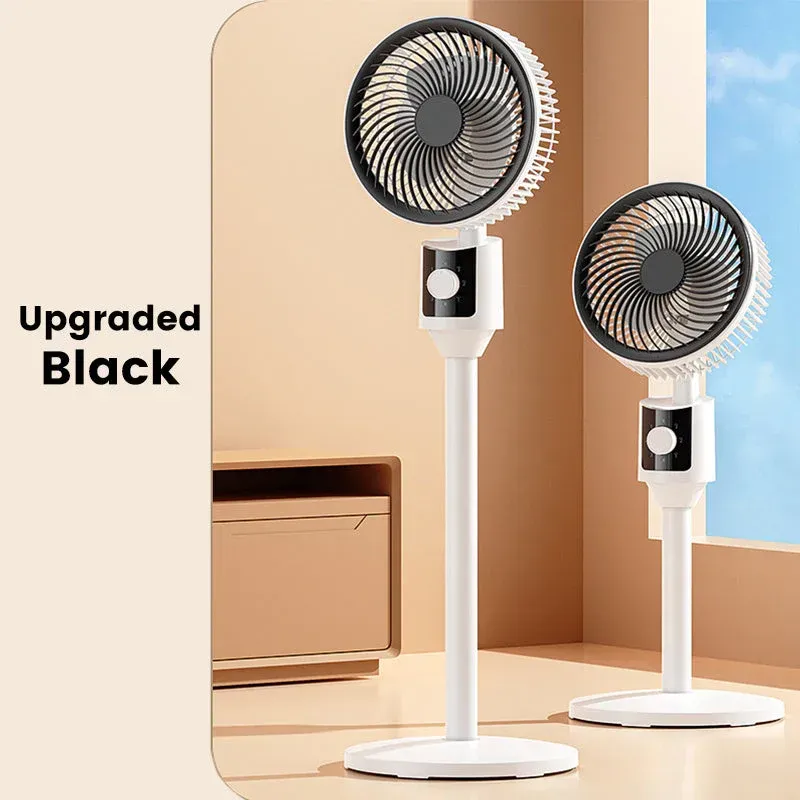 Oscillating Electric Stand Fan with Adjustable Height