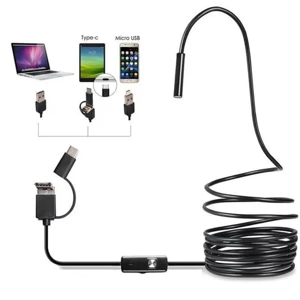 3 In 1 Endoscope, Can be used for physical exploration