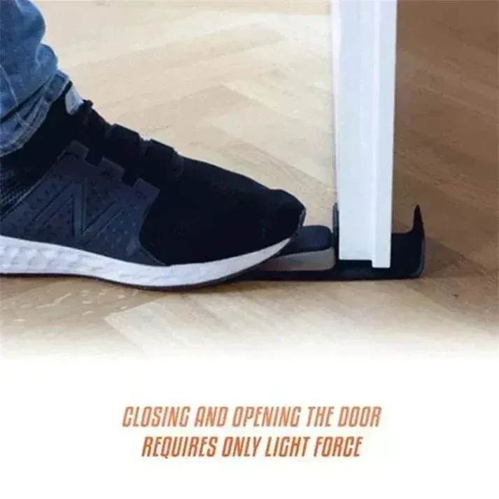 Floor Door Stopper – Foot Operated & No Drilling