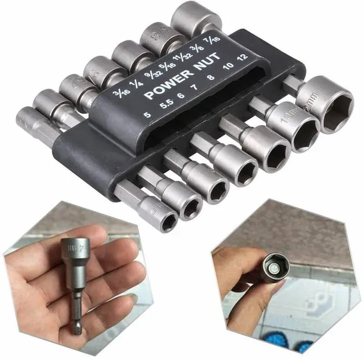 14-Piece Socket Wrench Set – Powerful hex grip, fits all common sizes. DIY repairs, save on garage costs. A must-have!