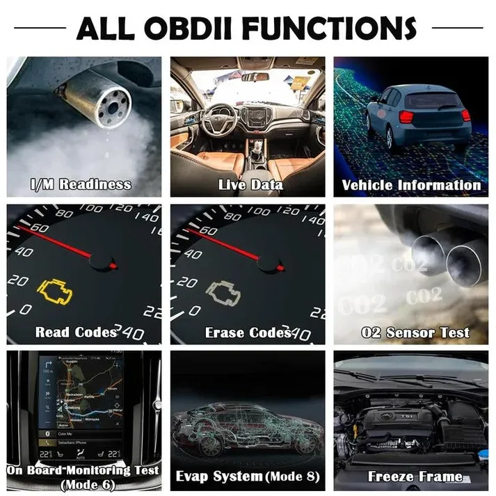 OBD2 Scanner Car Engine Diagnostic Tool