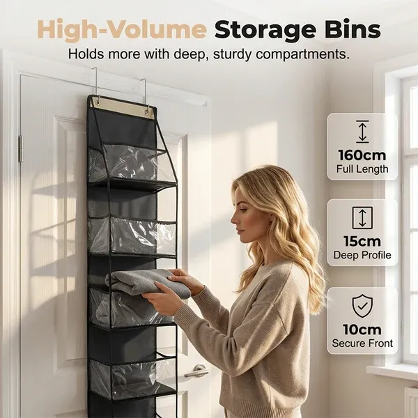 Space-Saving Over-Door Organizer