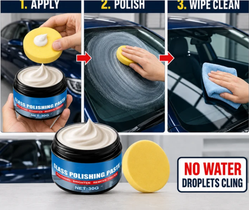 Car Glass Oil Film Remover Paste