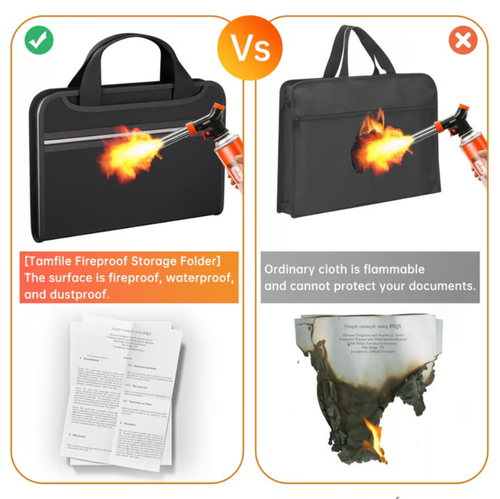 Fireproof File Folder with Handle