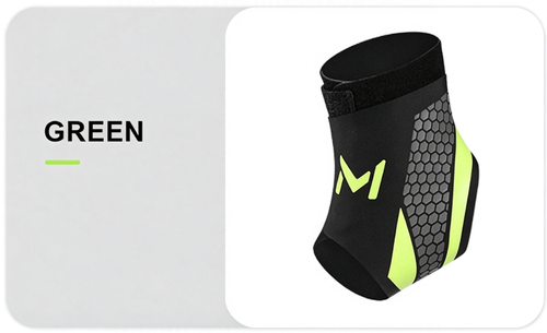 Y-Strap Adjustable Ankle Brace, Breathable Compression Ankle Support, Anti-Slip Ankle Guard for Soccer, Basketball, Running, Prevent Ankle Sprain, 2 Pack