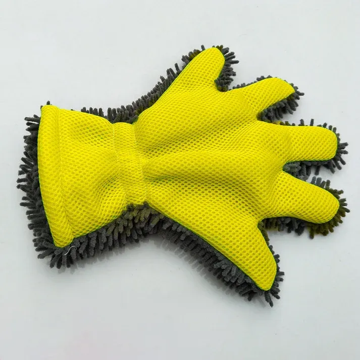 Double-Sided Five-Finger Car Wash Gloves