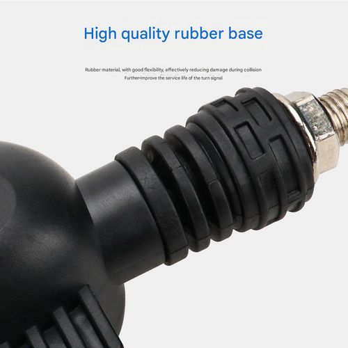 2pcs LED White and Yellow Two-color Modified Motorcycle Auxiliary Lights