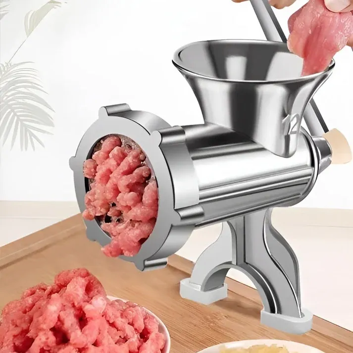 Home Hand Crank Meat Grinder and Sausage Stuffer
