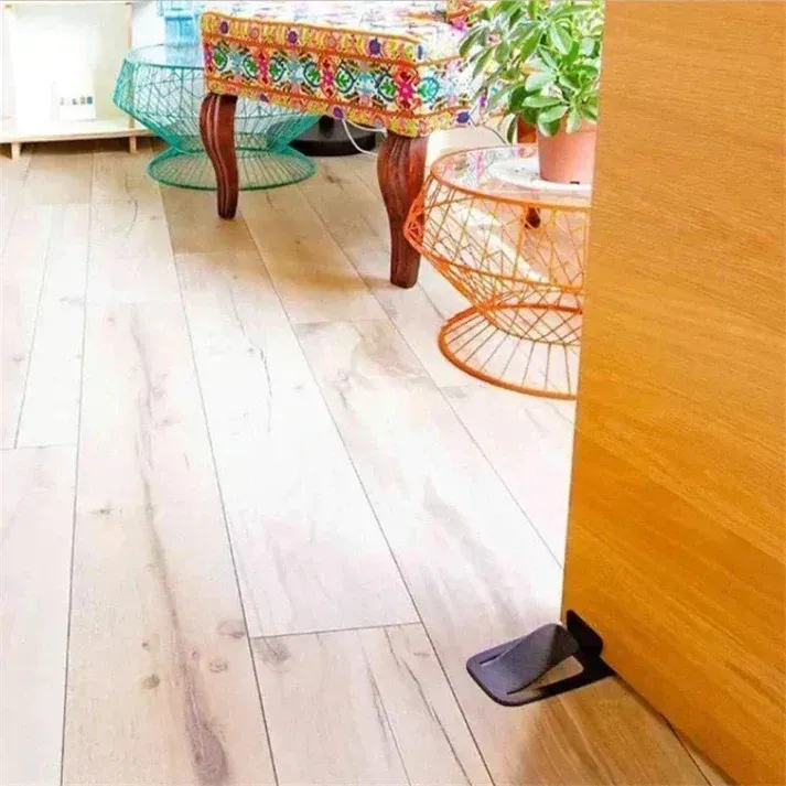 Floor Door Stopper – Foot Operated & No Drilling