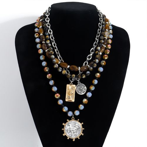 Vintage Boho Layered Necklace