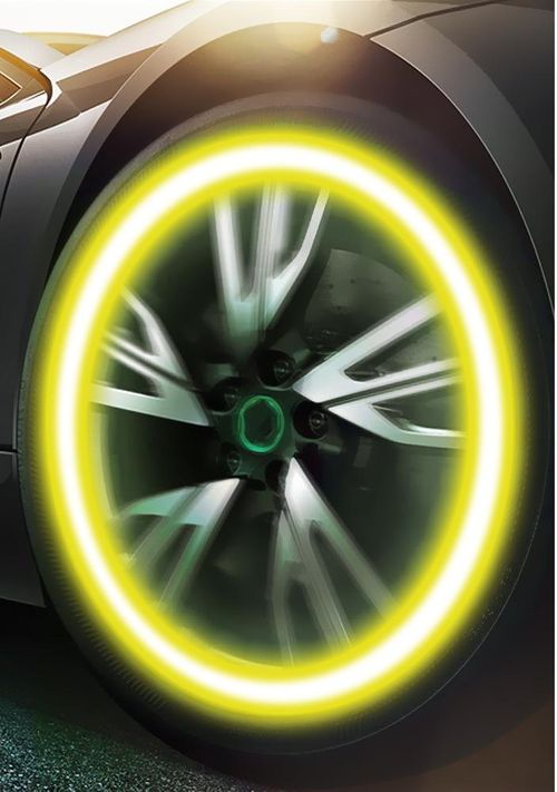 Bike Motorcycle LED Tire Valve Stem Light