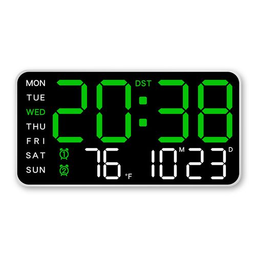 Multifunctional decorative LED digital wall clock