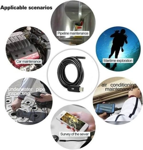 3 In 1 Endoscope, Can be used for physical exploration
