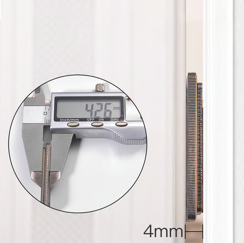 Ultra-thin invisible cabinet door magnets