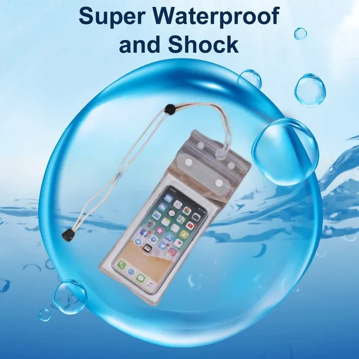 Quad-layer sealed mobile phone waterproof bag