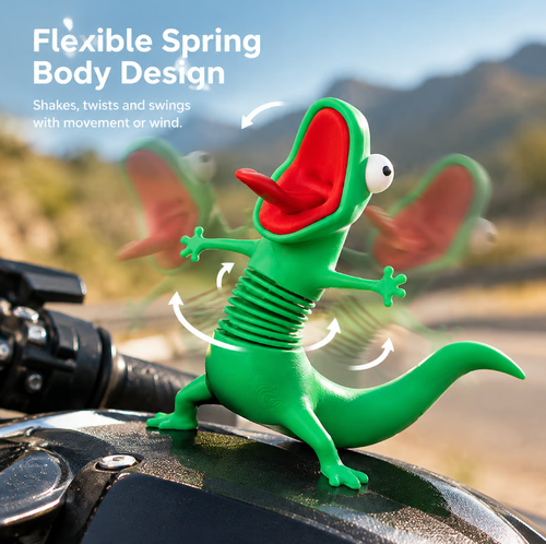Articulated Spring Lizard Ornament