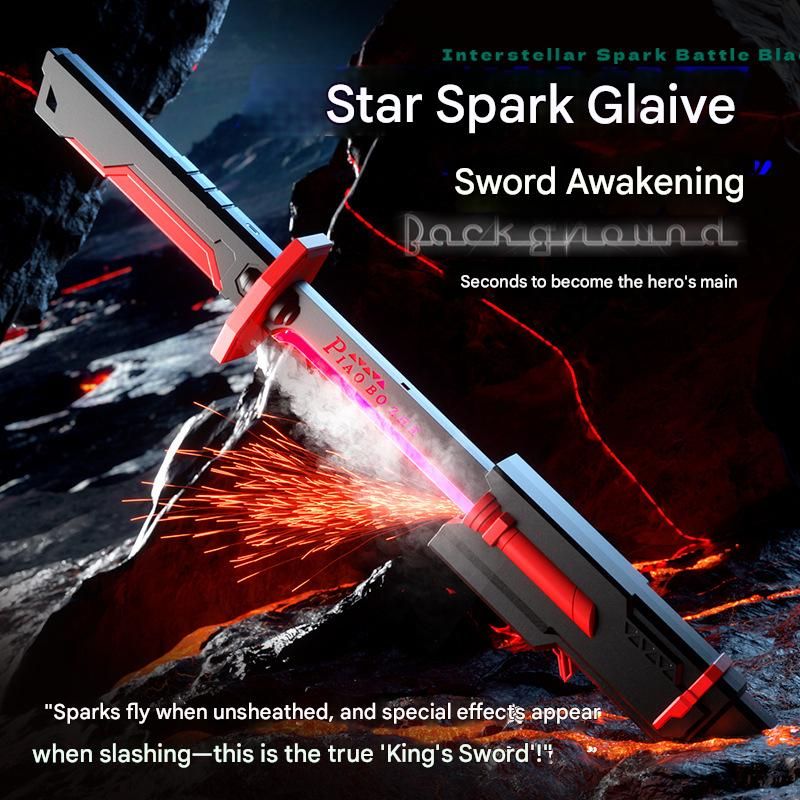 Sword-drawing Spark Blade Sound and Light Light Sword Toy