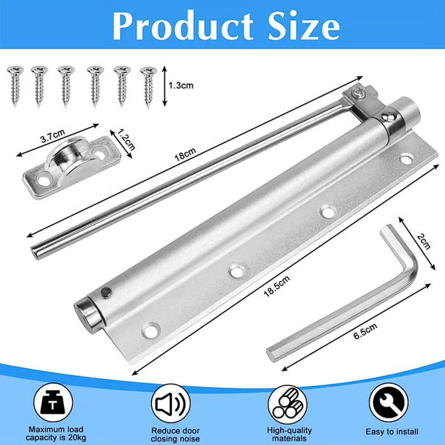 Automatic Door Self-Closing Hinge 4PCS
