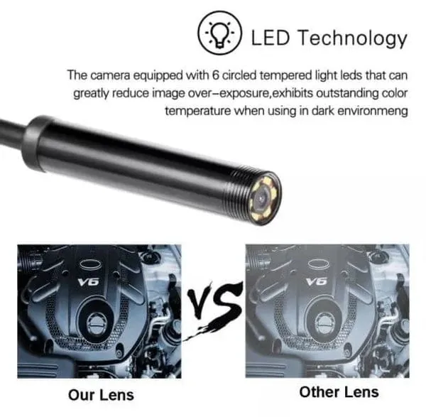 3 In 1 Endoscope, Can be used for physical exploration