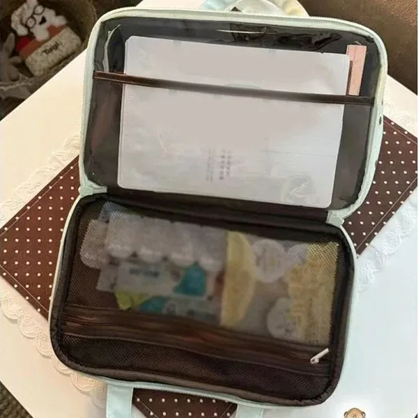 Large Capacity Travel Cosmetic Organizer Case